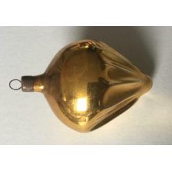 Oude glazen kerstballen ornamenten vintage
