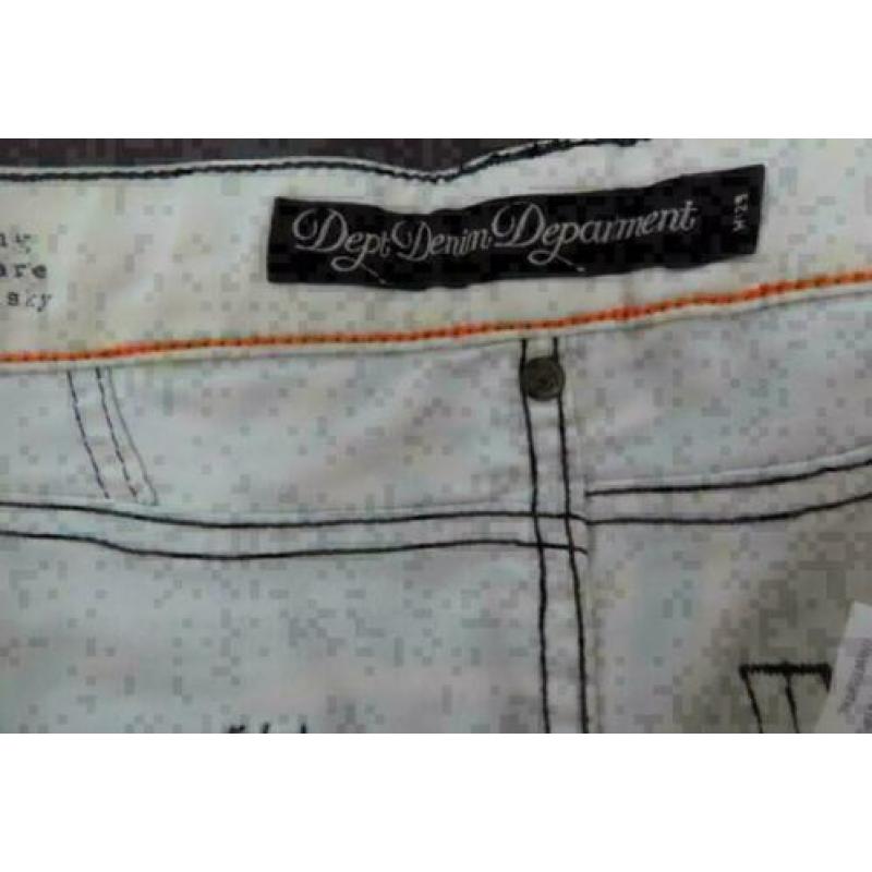 Denim department palmen short maat 38 W30