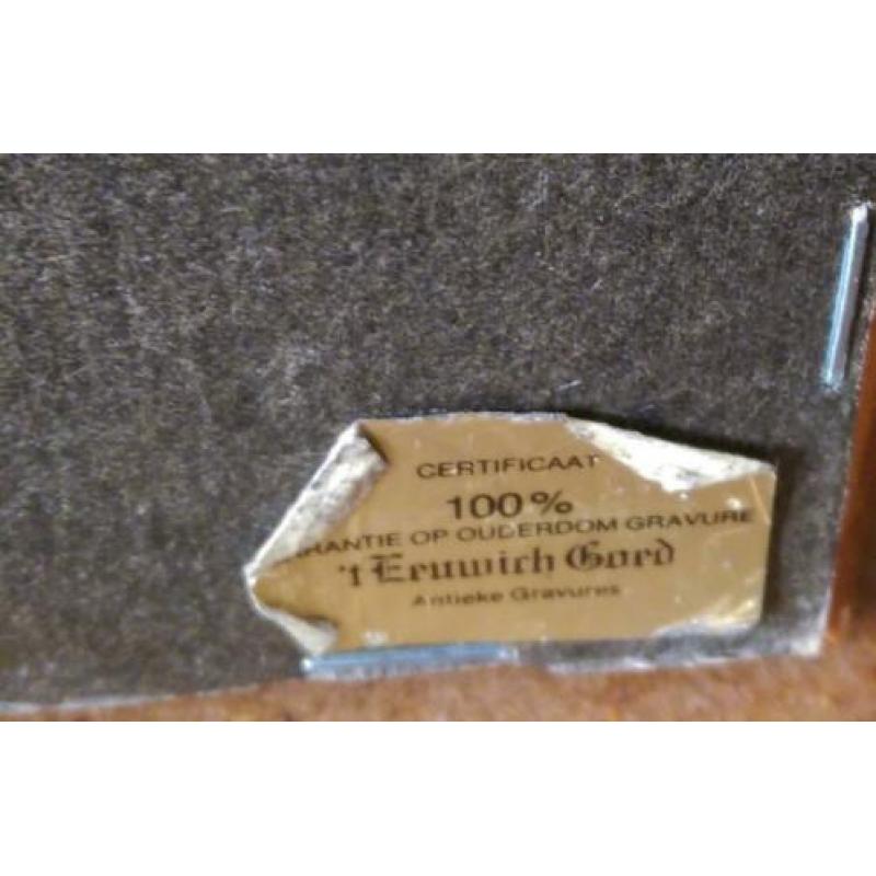 Bijbelse gravure van I. Smit 1724 eerste staat.