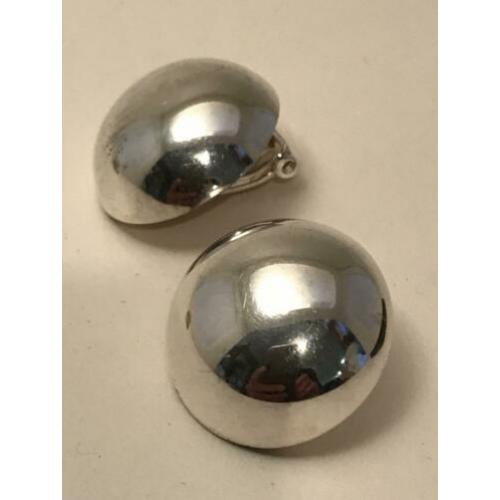 Grote zilveren clips