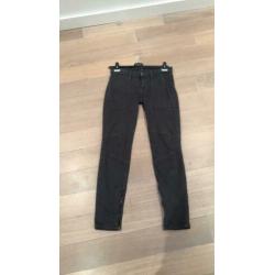 For all Mankind grijze stretch broek maat 28