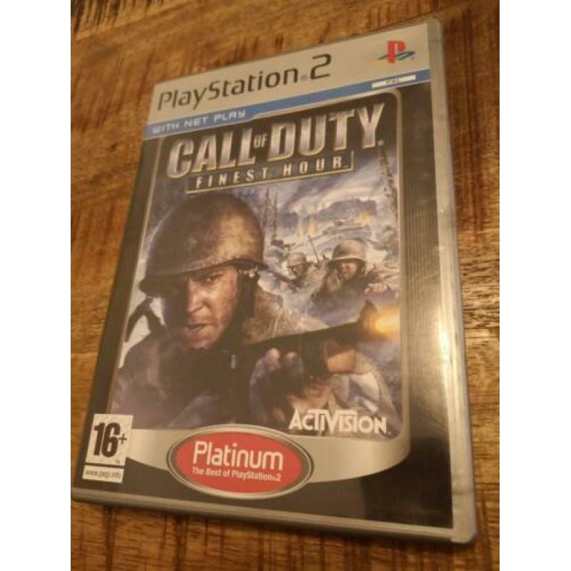 Call of duty finest hour Playstation 2 ps2