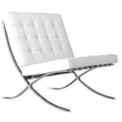 Nieuwe Barcelona chair wit !! Slechts 100,- OP = OP