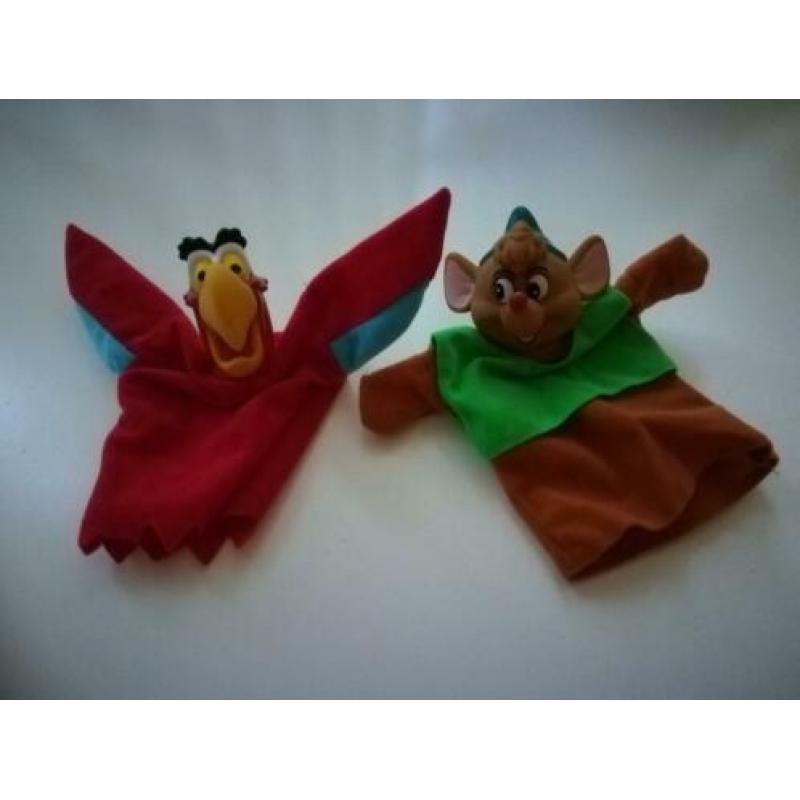 Poppenkast poppen Aladin etc. 12 stuks