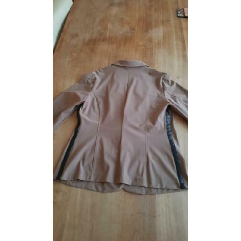 Blazer jasje Studio Anneloes met leren bies maat XL. Nieuw!