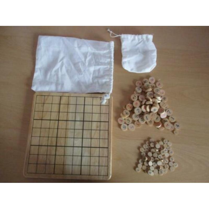 Houten Sudoku spel