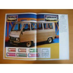 Peugeot J9 Bestel Brochure ca 1983 - Bestelwagen