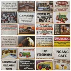 Palm bier steenhuffel reclamebord wandbord van metaal 30x20