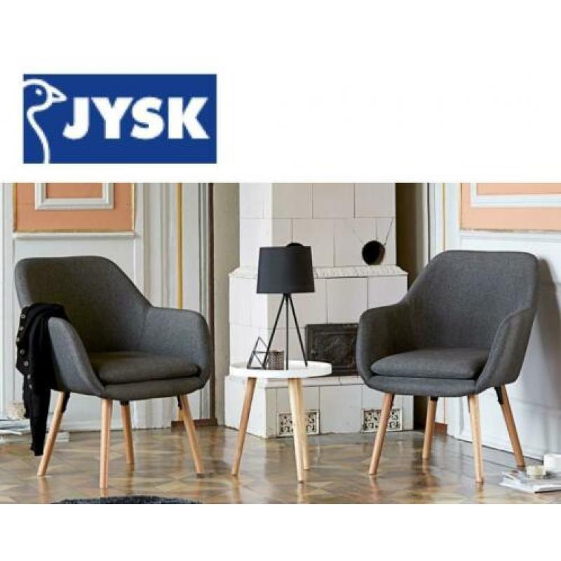 2 nieuwe JYSK fauteuils / stoeltjes / UDSBJERG