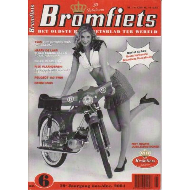 6x “Bromfiets” – Het Oudste Bromfietsblad Ter Wereld