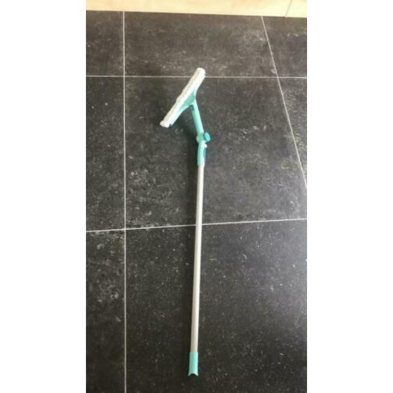 Leifheit raamwisser 30 cm breed, telescoopsteel tot 2 meter