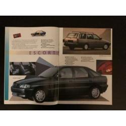 Ford Brochure modellen 1993