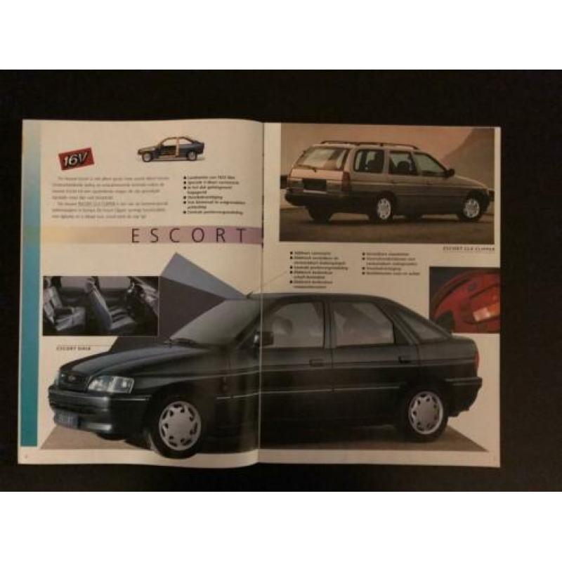 Ford Brochure modellen 1993