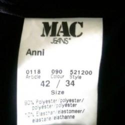 ?? Nieuwe MAC Jeans 'Anni' broek wp 119,00 maat 42 / 44 ??