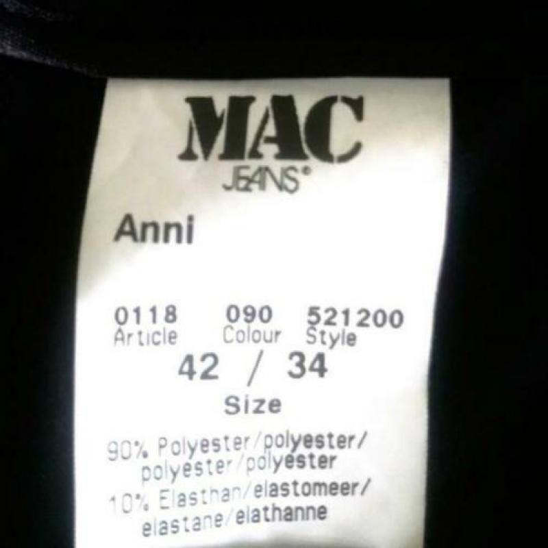 ?? Nieuwe MAC Jeans 'Anni' broek wp 119,00 maat 42 / 44 ??