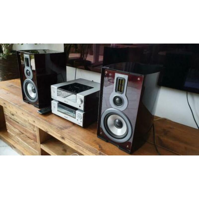Hi-End Philips MCD908 Buizen miniset met org. speakers en AB