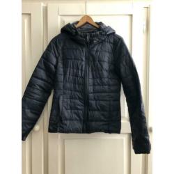 Donsjack packable donkerblauw - XS
