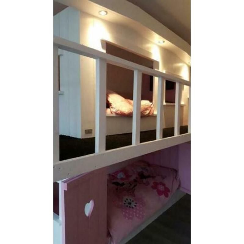 GRATIS BEZORGEN&MONTEEREN! Bedhuisje Boomhutbed XXL