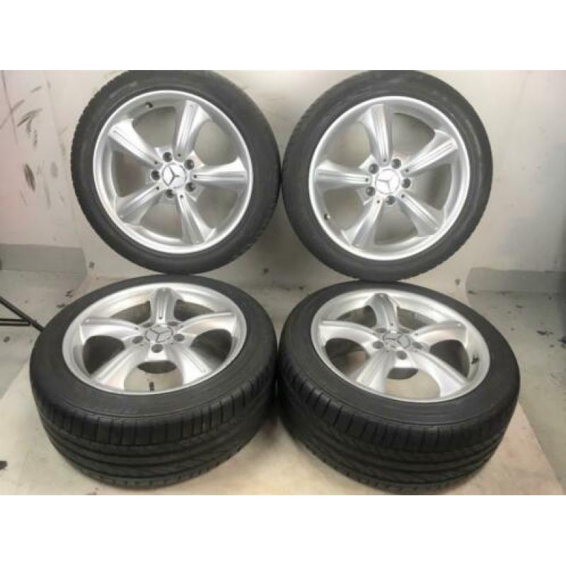 Lichtmetalen velgen Mercedes C Klasse breedset 225/45R17