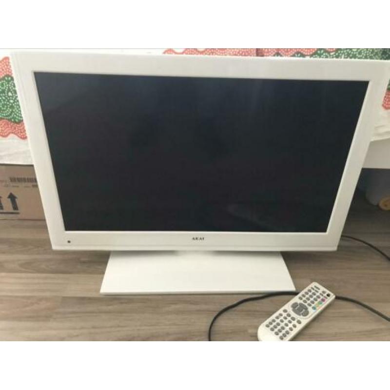 AKAI wit met DVD