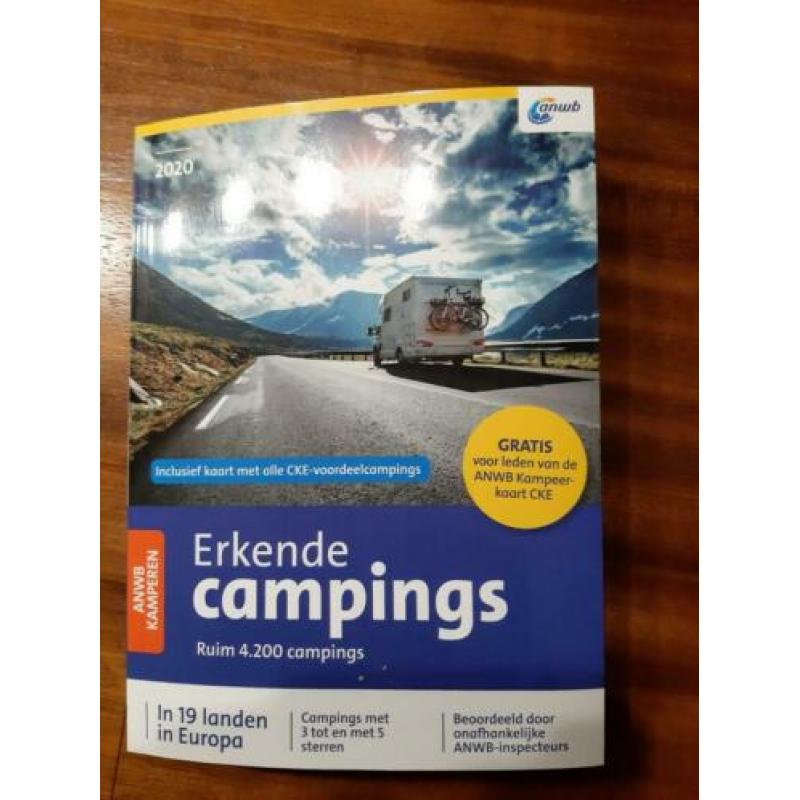 Boek erkende campings ANWB 2020