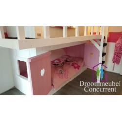GRATIS BEZORGEN&MONTEEREN! Bedhuisje Boomhutbed XXL