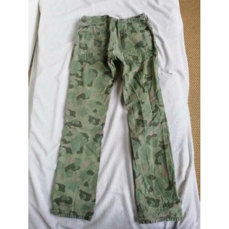 scotch shrunk broek. maat 140