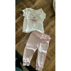 Kenzo / dirkje pakje roze maat 80