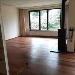 45 m2 Massief houten vloer verschillende plankafmetingen