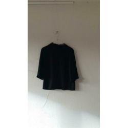 Esprit top 3/4 mouw zwart maat 38