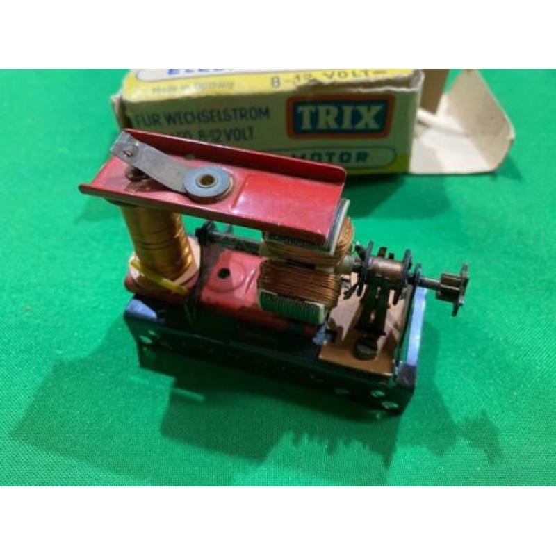 Trix Meccano electric motor voor wisselstroom in doosje
