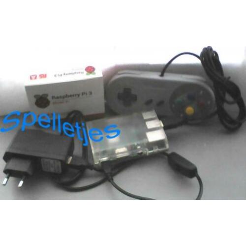 Spelletjes ( Retro ) Raspberry PI3 Set