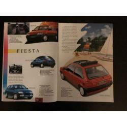 Ford Brochure modellen 1993