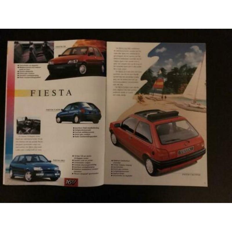 Ford Brochure modellen 1993