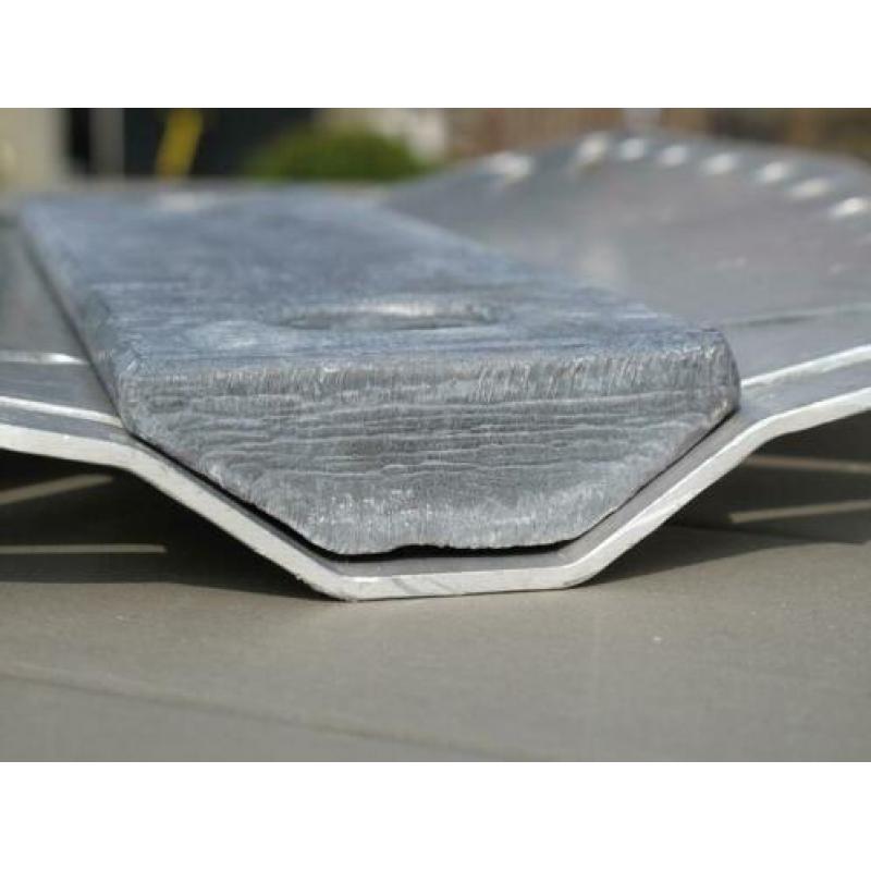 6,0kg P-weight / plate weight lood tbv wing backplate NIEUW