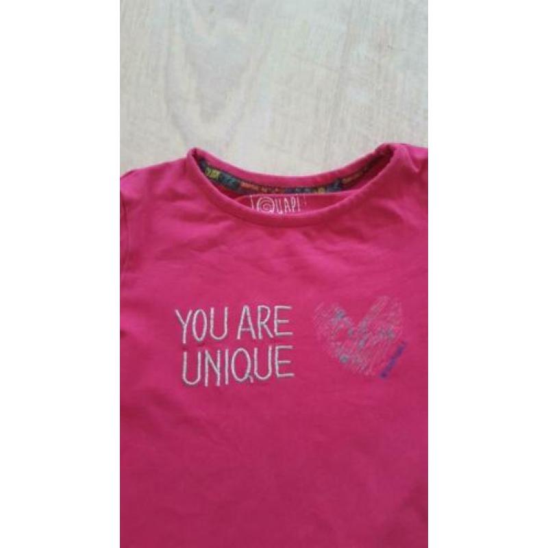 Quapi setje rokje en shirt maat 110-116