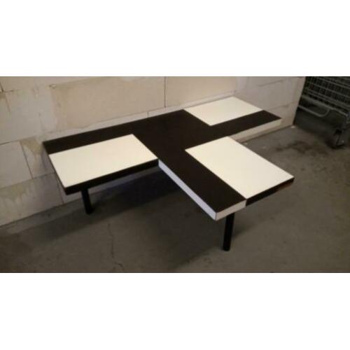 Retro designer salontafel, vintage model
