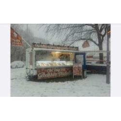 Aanhanger Oliebollen of frituur wagen