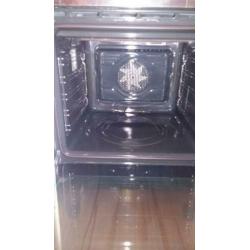 Rvs smeg gasfornuis 4pits met hetelucht oven