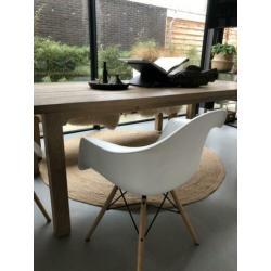 Eames stijl stoelen 4X wit