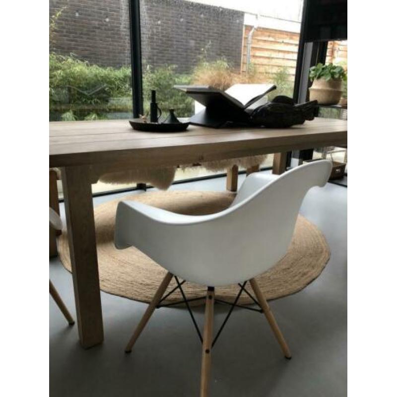 Eames stijl stoelen 4X wit