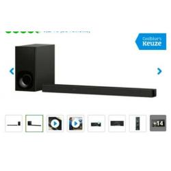 Sony HT-ZF9 + achterspeakers Sony SA-Z9R surround, atmos.