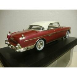 Chrysler Imperial maroon rood 1955 Signature 1:18 KRD