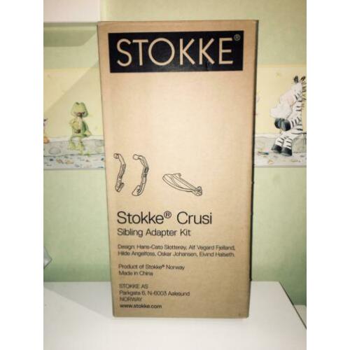 Stokke Crusi adapters voor Sibling Seat Nieuw in Verpakking
