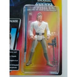 -40% Star Wars POTF Red Tri Logo Luke Skywalker - Long Saber