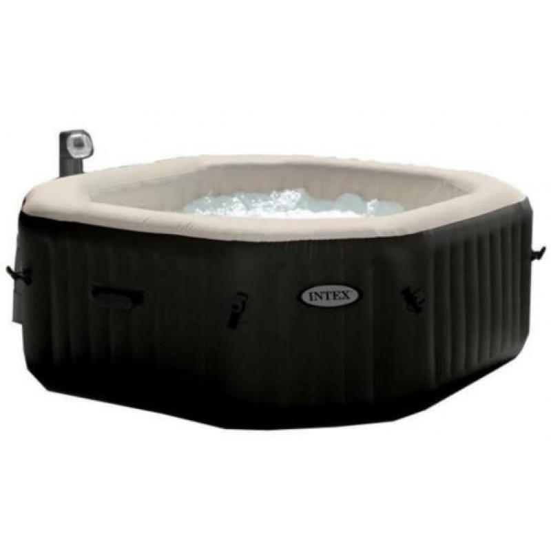 Intex Opblaasbaar bubbelbad Octagon 6 persoons deluxe 801