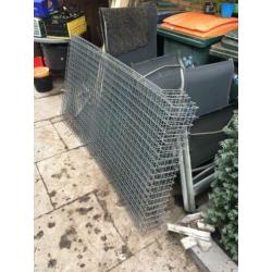 Schanskorf 180x90x15 (3 stuks) inclusief stenen
