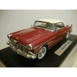 Chrysler Imperial maroon rood 1955 Signature 1:18 KRD
