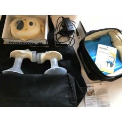 Medela Freestyle dubbele Borstkolf bijna nieuw +veel extra’s