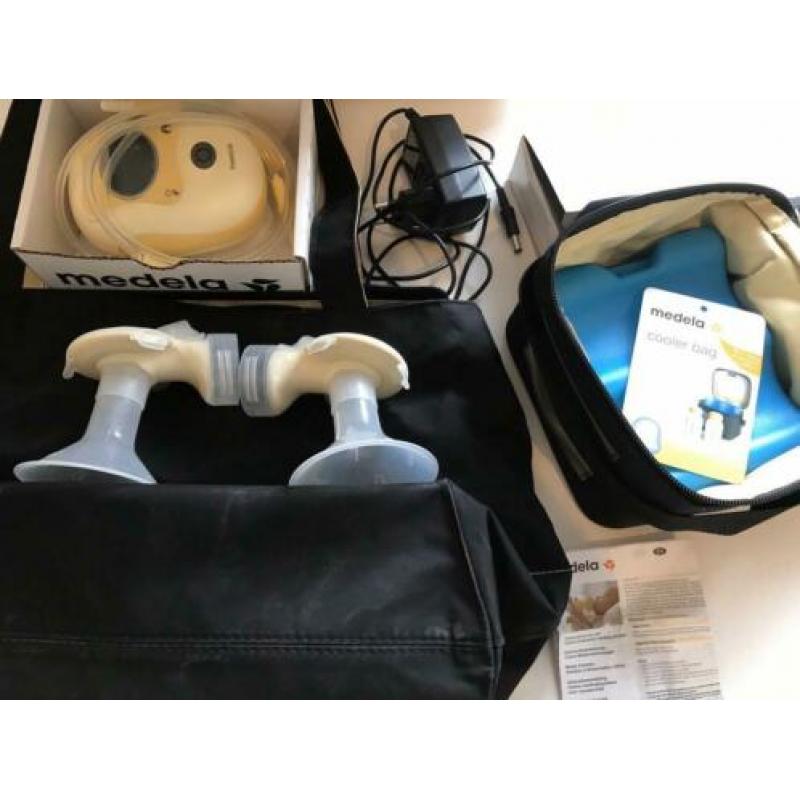 Medela Freestyle dubbele Borstkolf bijna nieuw +veel extra’s